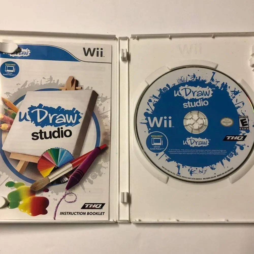 Nintendo Wii U Draw Studio Video Game